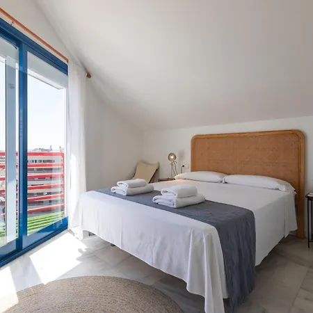 شقة Blue Glass Penthouse In Center ماربيا